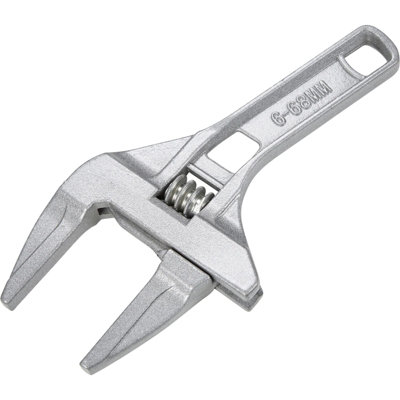 BlueSpot Extra Wide Opening Jaw Adjustable Spanner Wrench 8" 200mm 6mm - 68mm