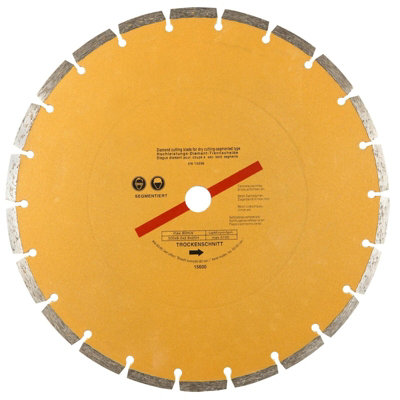 BlueSpot Segmented Diamond Cutting Blade Disc Masonry Brick Grinder 230mm 9"