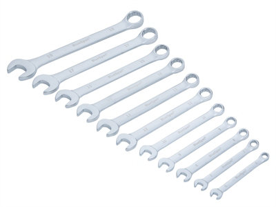 BlueSpot Tools 04111 Combination Spanner Set, 11 Piece B/S04111