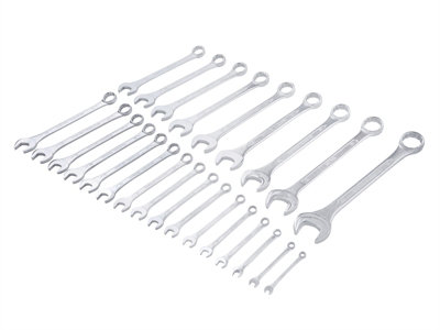 BlueSpot Tools 04131 Combination Spanner Set, 25 Piece B/S04131