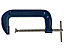 BlueSpot Tools 10031 Fine Thread G-Clamp 100mm 4in B/S10031