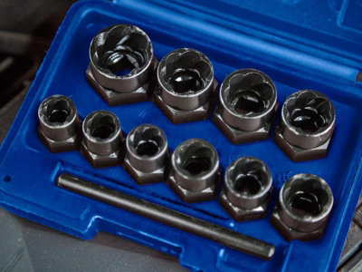 BlueSpot Tools 1539 Bolt Remover Set 9-19mm 10 Piece B/S1539 - 4