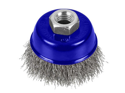 BlueSpot Tools 19219 Steel Wire Cup Brush 65mm M14 X 2 B/S19219