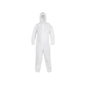 BlueSpot Tools 19772 Disposable Coverall Overall White Large 170-178cm B/S19772