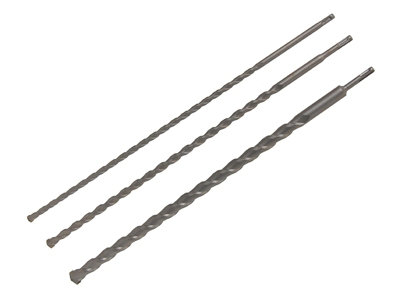 BlueSpot Tools 20008 SDS Bit Set 600mm, 3 Piece B/S20008