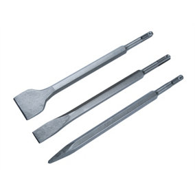 BlueSpot Tools 20012 SDS Plus Chisel Set, 3 Piece B/S20012