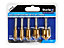 BlueSpot Tools 20312 HSS Titanium Countersink Bit Set 5 Piece B/S20312