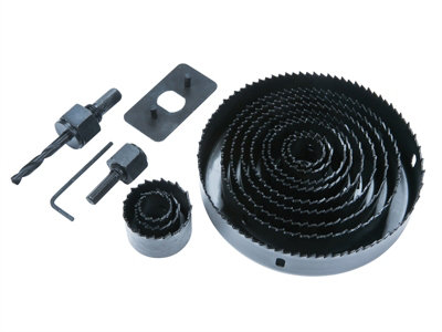 B and q store hole saw set