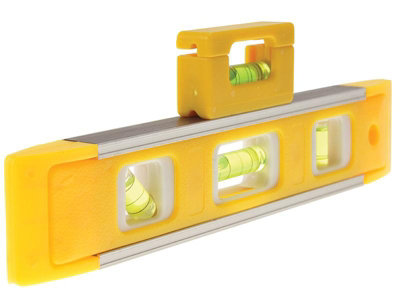 BlueSpot Tools 22.5Cm Torpedo Level with Mini Level and Magnetic Base