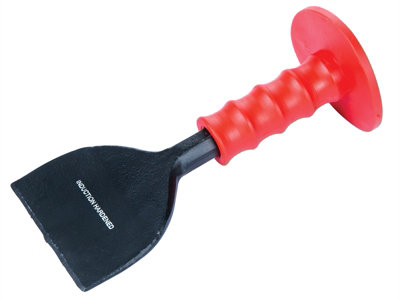 BlueSpot Tools 25108 Brick Bolster With Hand Guard 100mm (4in) B/S25108