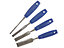 BlueSpot Tools 28124 Wood Chisel Set, 4 Piece B/S28124