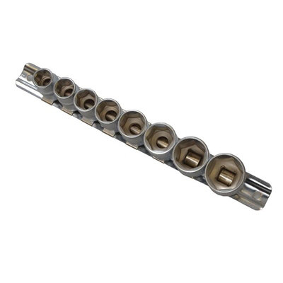 Bluespot Tools 3/8in Drive Socket Set On Rail, 8 Piece Multi Colour ...