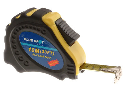 BlueSpot Tools 33008 Easy Read Magnetic Pocket Tape 10m/33ft (Width 23mm) B/S33008