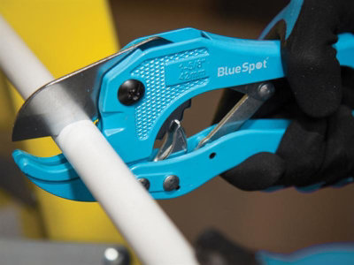Bluespot Tools 42mm Ratchet PVC Pipe Cutter for Efficient Cutting