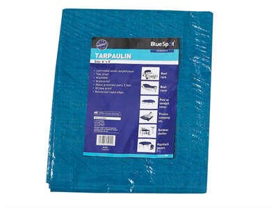 BlueSpot Tools 45922 Tarpaulin 1.9 x 2.9m (6 x 9ft) B/S45922