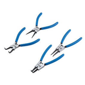 BlueSpot Tools 8702 Circlip Pliers Set, 4 Piece B/S8702