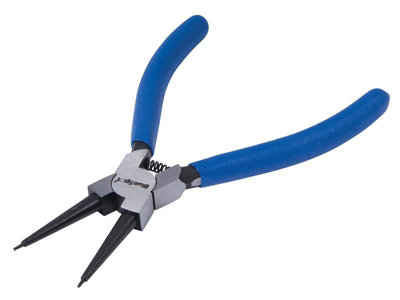 BlueSpot Tools 8703 Circlip Pliers Internal Straight 150mm (6in) B/S8703