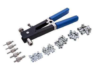 BlueSpot Tools 9106 Nut Riveter Kit (M3-M8) 86 Piece B/S9106