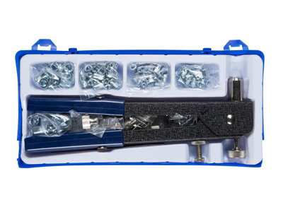 BlueSpot Tools 9106 Nut Riveter Kit (M3-M8) 86 Piece B/S9106