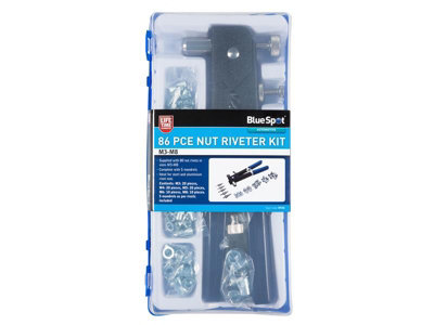 BlueSpot Tools 9106 Nut Riveter Kit (M3-M8) 86 Piece B/S9106 - 4