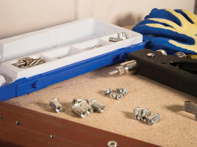 BlueSpot Tools 9106 Nut Riveter Kit (M3-M8) 86 Piece B/S9106 - 6