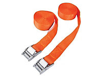 BlueSpot Tools - Cam Buckle Tie-Down Straps Twin Pack 2.5m
