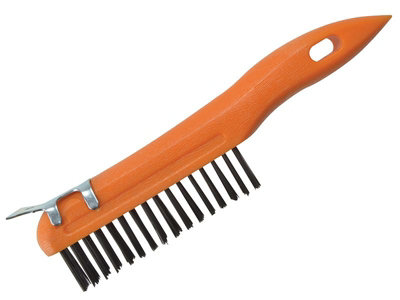 BlueSpot Tools - Plastic Wire Brush & Scraper