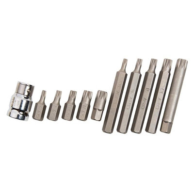Bluespot Tools Spline Bit Set, 11 Piece Multi Colour (One Size)
