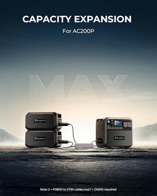 BLUETTI 2xB230 Expansion Battery 4096Wh - 4