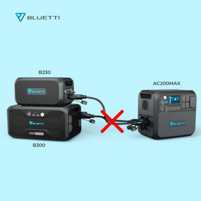 BLUETTI 2xB230 Expansion Battery 4096Wh - 8