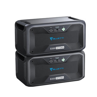 BLUETTI 2xB300 Expansion Battery 6144Wh LiFePO4 Battery Pack for Power Station AC300/AC500/AC200MAX/AC200P/EB240/EP500Pro Price Comparisons | Compare The Build