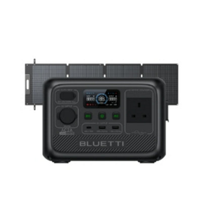 BLUETTI AC2A Portable Power Station  300W 204Wh with SP120L 120W solar panel