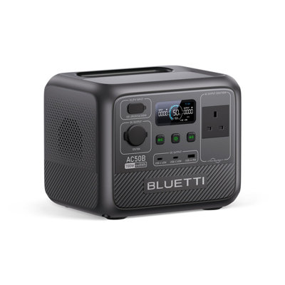 BLUETTI AC50B Portable Power station 448Wh&UP TO 1000W power output with 5 years warranty