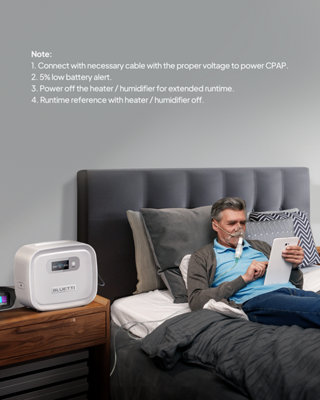 BLUETTI CPAP Battery Backup X30 - 3
