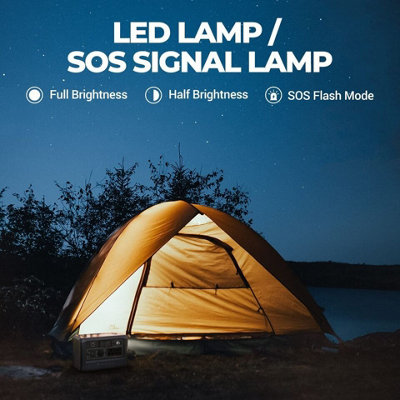 BLUETTI EB70 Gray solar generator 1000W 716Wh LiFePO4 Battery Buy EB70 and get a free grey backpack - 8