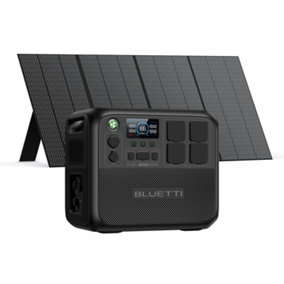 BLUETTI Portable Power Station AC200L with 350W Solar Panel Included, 2048Wh/2400W
