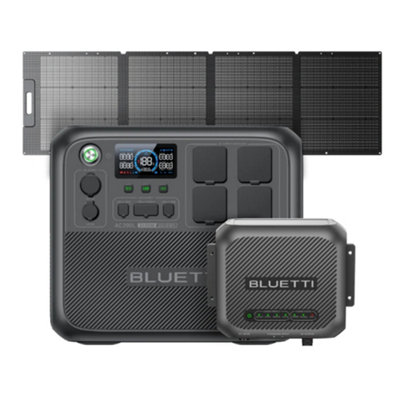 BLUETTI Portable Power Station AC200L with DC-DC Battery Charger + 1PS ...