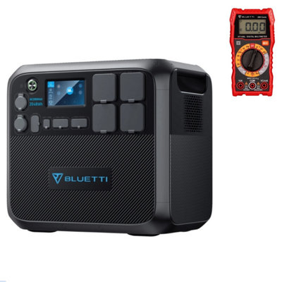 BLUETTI Portable Power Station AC200MAX 2048Wh LiFePO4 Battery Backup 2200W Solar Generator for Outdoor Home Use Emergency