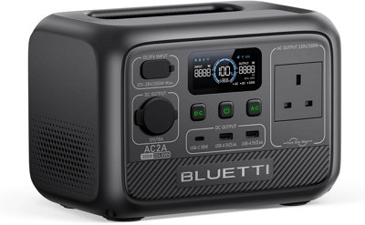 BLUETTI Portable Power Station AC2A 204Wh&UP TO 600W with 5 years warranty