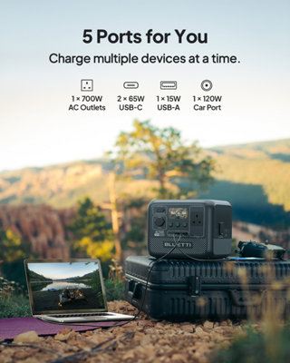 BLUETTI Portable Power Station AC50B - 3