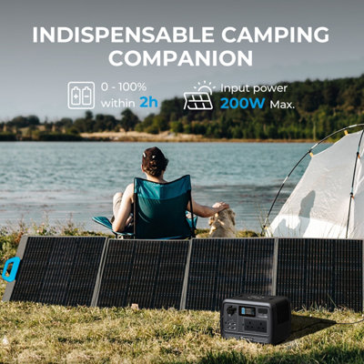 BLUETTI PS54 Portable Power Station 700W 537Wh LiFePO4 Battery Solar Generator for Road Trip Home Use Vanlife Off-grid Camping - 3
