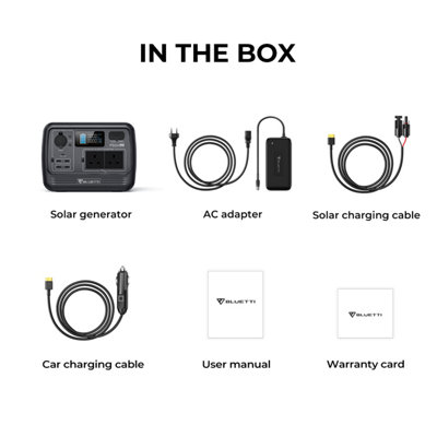 BLUETTI PS54 Portable Power Station 700W 537Wh LiFePO4 Battery Solar Generator for Road Trip Home Use Vanlife Off-grid Camping - 7