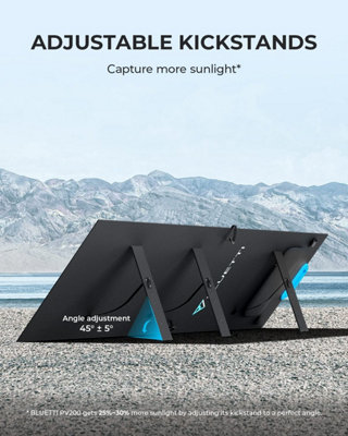 BLUETTI PV200 3 pieces 200W Solar Panels for Portable Power Station - 6