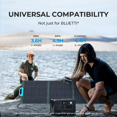 BLUETTI PV200 3 pieces 200W Solar Panels for Portable Power Station - 7