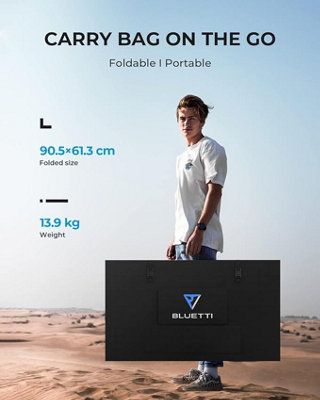 BLUETTI Solar Generator AC180 with PV350 Solar Panel Included 1152Wh LiFePO4 Battery Backup 1800W Off-grid Solar Generator - 7