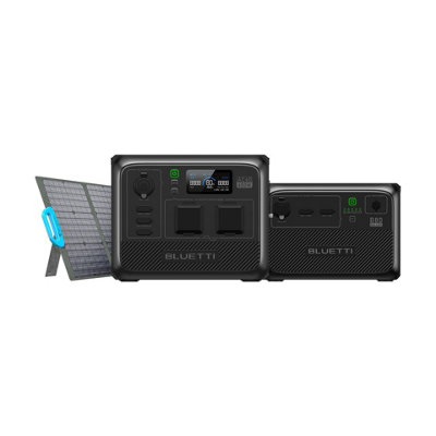 BLUETTI Solar Generator  AC60+B80 with PV120S Solar panel Price Comparisons | Compare The Build