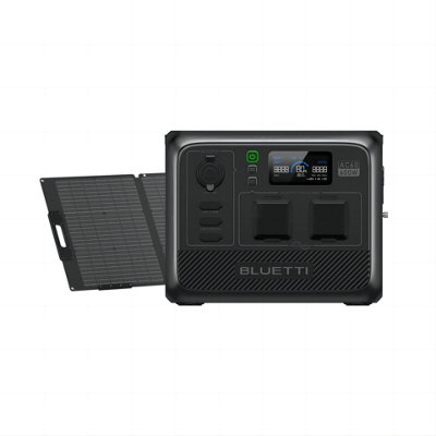 BLUETTI Solar Generator AC60 with PV120S Solar Panel Included, 403Wh Portable Power Station LiFePO4 Battery for Outdoor Camping Price Comparisons | Compare The Build