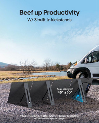 BLUETTI Solar Generator AC70 with PV200 Solar Panel 768Wh 1000WSolar Generator LiFePO4 Backup Power for Camping Travel - 8