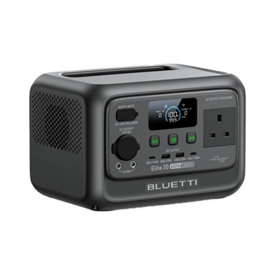 BLUETTI Solar Generator Elite 30 V2, 288Wh Capacity 600W Output, For ...