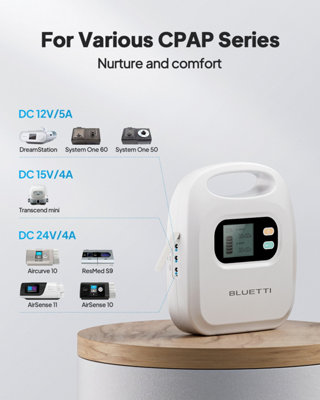 BLUETTI X30 297Wh CPAP Power Bank For Camping/Travel/Emergency - 3